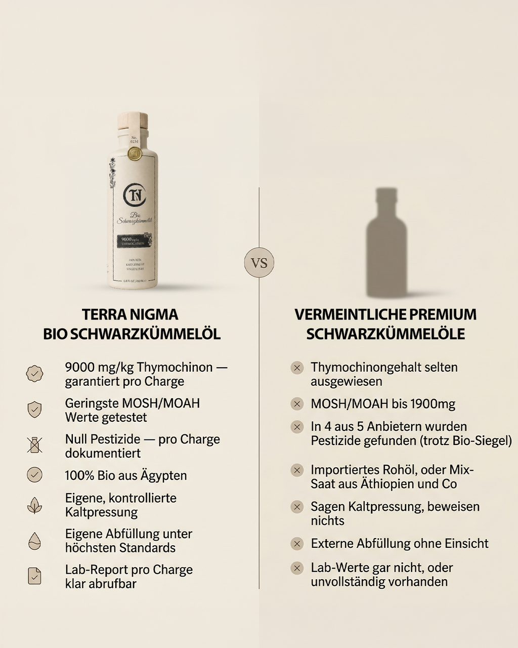 Reinstes Schwarzkümmelöl