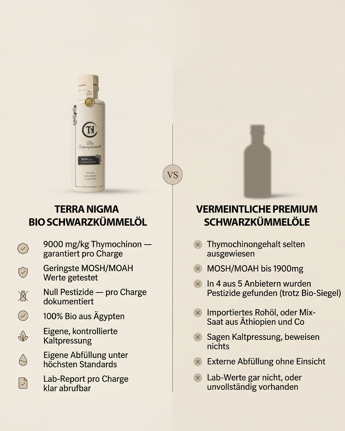 Reinstes Schwarzkümmelöl